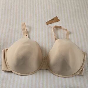 SKIMS Fits Everybody T-shirt Demi Bra Size:44DDD (44F) Sand